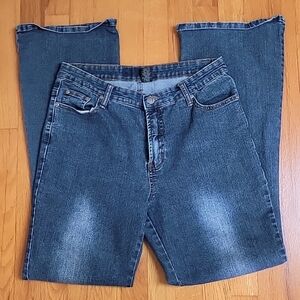 Empathy Womens Denim Bootcut High Waist Jeans, Size 6